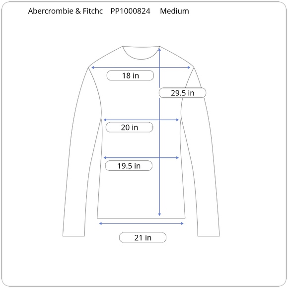 Abercrombie & Fitch LS Top - Picture 4 of 4